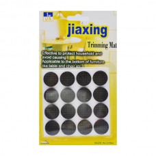 Наклейки гумові д/меблів 16шт круглі 2см арт.330-8032