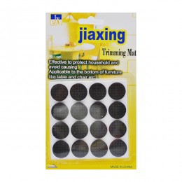 Наклейки гумові д/меблів 16шт круглі 2см арт.330-8032