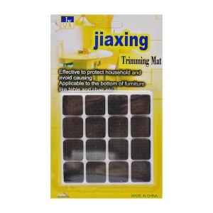 Наклейки гумові д/меблів 16шт квадратні 2см арт.330-8029