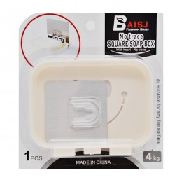 Мильниця пластикова Baisj 1шт самоклеюча арт.215-1-1802