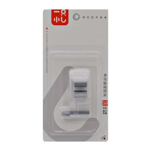 Тримач для швабри самоклеючий 1шт з гачком арт.А915-HU-801