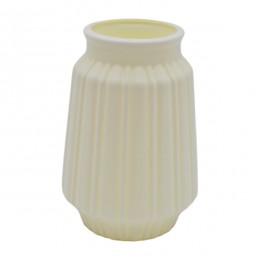 Ваза д/квітів Пластикова 13см Ребриста Кольорова арт.592-3543