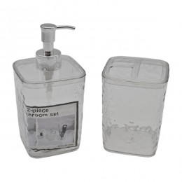 Набір аксесуарів д/ванної 2предм. Пластик арт.Y308-Q25-163C-2