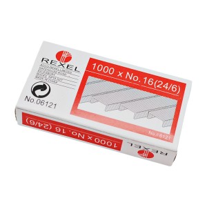 Скоби REXEL 1000шт №16 (24/6) арт.06121 *10