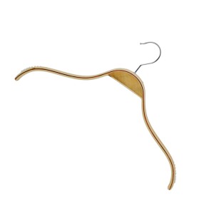 Вішалка дерев'яна з антиковзкими накладками 40см 1шт *5