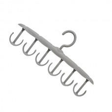 Вішалка-органайзер пластикова 1шт на 6 гачків