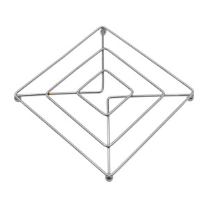 Підставка п/гаряче 1шт металева квадратна арт.1118-122