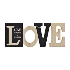 Декоративний напис 23,5*1,5*9,5см LOVE