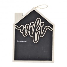 Декоративний навісний Будиночок д/нагадування пароля WiFi