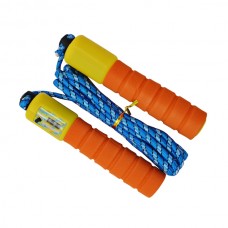 Скакалка JUMP 1шт з лічильником, мотузка нейлон, мякі ручки 13,5-23-3см