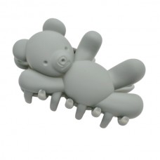 Краб д/волосся пластик 10см Ведмедик Кольоровий арт.67#-JZ30 *12