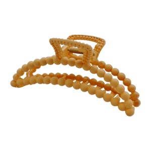 Краб д/вол пластик 1шт Мокко Рельєфний арт.67#-JZ49/50 *24