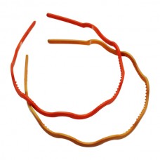 Обруч д/волосся 1шт пластик Хвиля Кольоровий арт.67#-SP019 *12