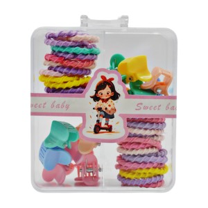 Резинка+краб д/вол Дитяча Міні Набір у футлярі арт.67#-SP006 *12