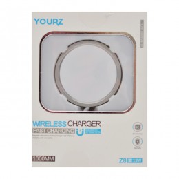 Зарядний пристрій YOURZ бездротовий 15W 1000mm арт.Z8