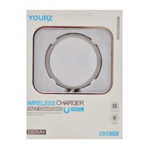 Зарядний пристрій YOURZ бездротовий 15W 1000mm арт.Z8