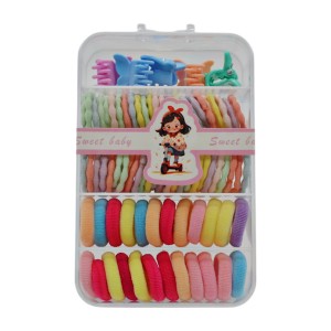 Резинка д/вол Дитяча Міні Набір +5 міні-крабів у футлярі арт.67#-SP003 *12