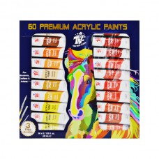 Фарба акрилова TBC набір 60 кольорів 20мл туби арт.TBCE06WN