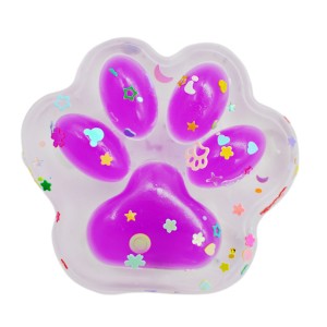 Іграшка антистрес Kiss Лапа прозора 1шт 7см арт.1943-2 *16
