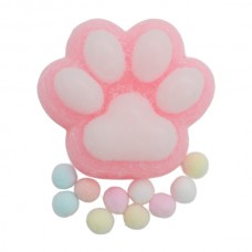 Іграшка антистрес Kiss Лапа з помпонами 1шт 7см арт.1943-4 *16