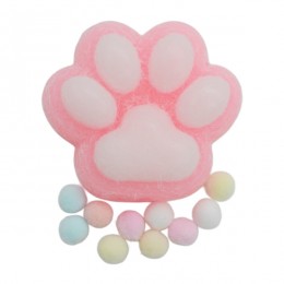 Іграшка антистрес Kiss Лапа з помпонами 1шт 7см арт.1943-4 *16