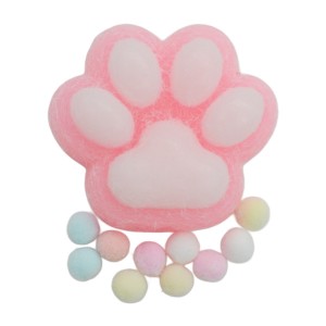 Іграшка антистрес Kiss Лапа з помпонами 1шт 7см арт.1943-4 *16