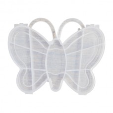 Контейнер д/бісеру пластиковий 1шт Метелик/Поні/Єдиноріг Мікс *12