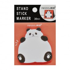 Стікери Mengou 60*70мм 30шт з підставкою Тваринки Мікс арт.137#-08 *12