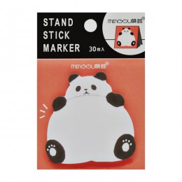 Стікери Mengou 60*70мм 30шт з підставкою Тваринки Мікс арт.137#-08 *12