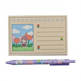 Стікери Thank U 12*8см Набір з ручкою Мікс арт.137#-6 *12