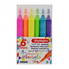 Маркери Triangle 6 кольорів арт.5737