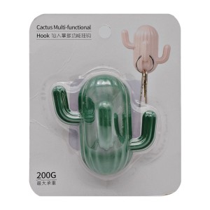 Гачкок самоклеючий 1шт Кактус арт.16770-17