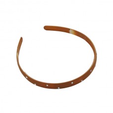 Обруч д/волосся 1шт пластик 1,2см Кольоровий стрази арт.67#-F04 *12