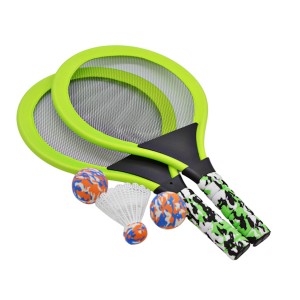 Бадмінтон Funny Toys з воланчиком і м'ячем 2шт в сітці