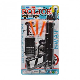 Іграшка Police Пістолет з присосками і рацією на блістері