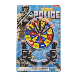 Іграшка Police Револьвер 2шт з присосками і мішенню на блістері