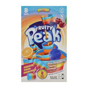 Цук желейна ZAZERS 8шт*12г Фруктовий рулет арт.F15#-SD03