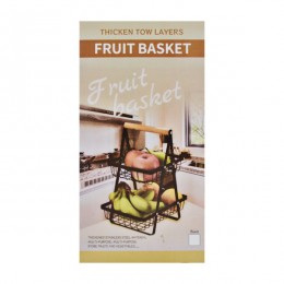 Корзина д/фруктів металева 2-х рівнева арт.171-7