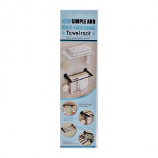 Вішалка настінна д/рушників на 5 тримачів металева арт.WSB3001 (171-10)