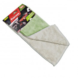 Ганчірка д/авто мікрофібра ARBIN 2-х стороння 1шт 30*30см арт.40-2 *12
