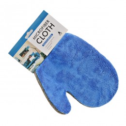 Рукавичка д/прибирання 1шт мікрофібра *12