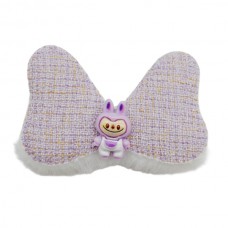 Заколка-прищіпка д/вол 1шт Хутряна зайчик Labubu арт.67#-F012 *100