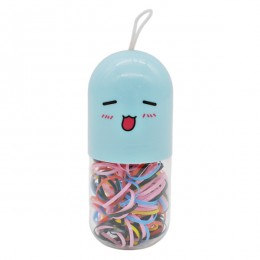 Резинка д/вол Дитяча Латексна Набір Кольорова Туба Смайл арт.67#-J03 *12