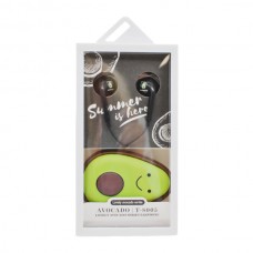 Навушники TUK Дитячі провідні з футляром Авокадо арт.T-8005
