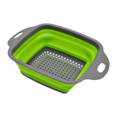 Друшлаг силіконовий складний 16см Квадратний арт.174#-30