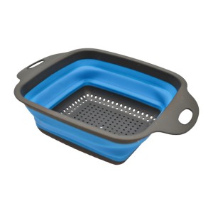 Друшлаг силіконовий складний 20см Квадратний арт.174#-31