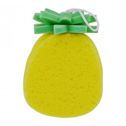 Мочалка Банна Дитяча 1шт обємна Ананас/Полуниця Мікс *12
