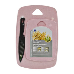 Дошка кухона ONGYOU пластикова 30*20 набір 2шт з ножем арт.31891-10