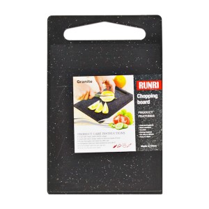Дошка кухона RUNRI пластикова 34*23 1шт Чорна арт.31891-4