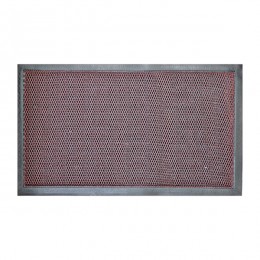 Килим придверний 45*75 брудозахисний з бортом сітка арт.297#-19